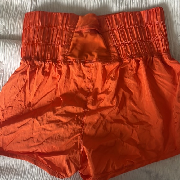 Free people movement the way home athletic shorts size small orange - Picture 3 of 3